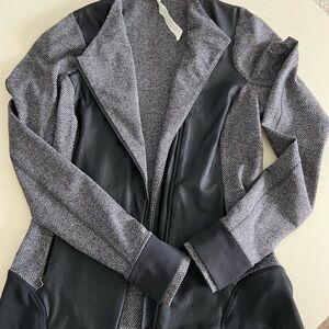 Lululemon Black and Gray Full Zip Jacket